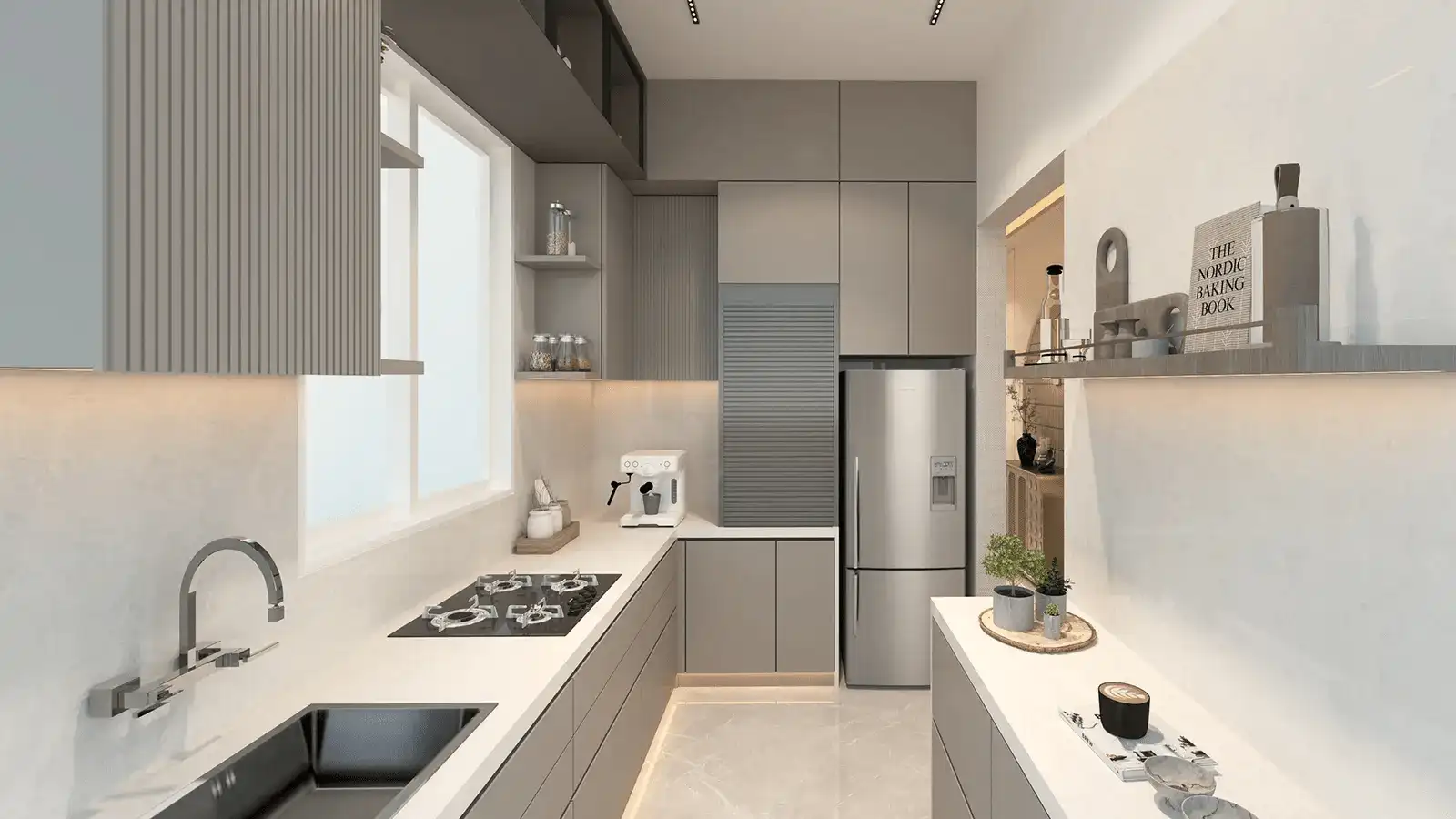 DS MAX Sahara Grand Modular Kitchen Design