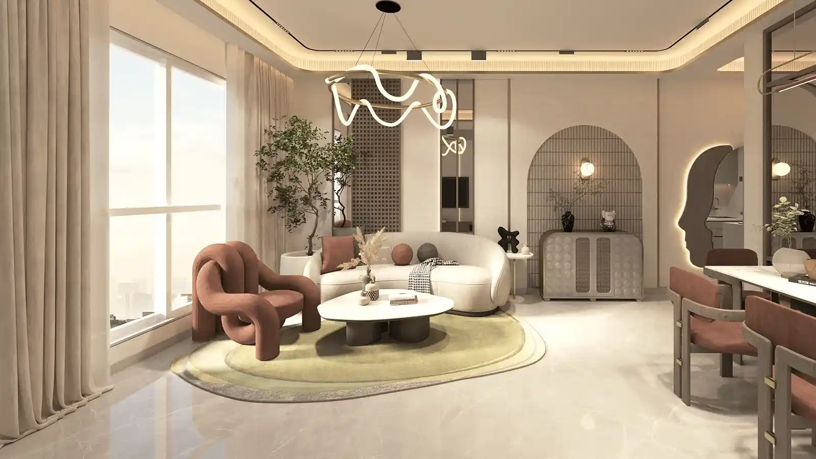 DS MAX Sky Sisira living room interior design